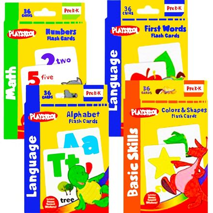 Flash Cards — 4 Sets of Flash Cards