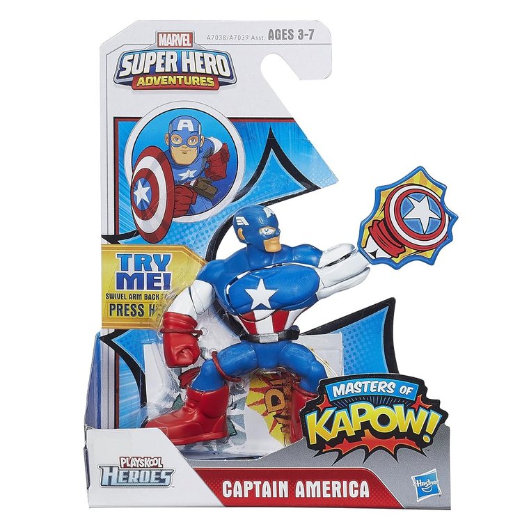 Marvel Super Hero Adventures Captain America view 2