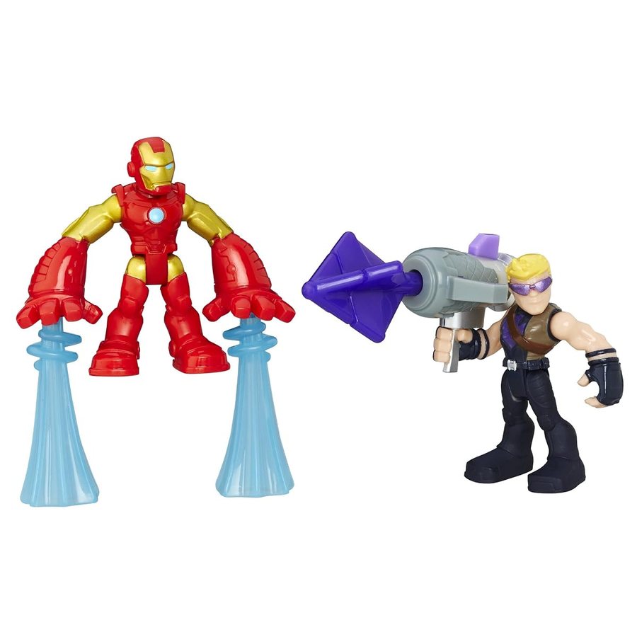 Marvel Super Hero Adventures Iron Man and Marvel’s Hawkeye