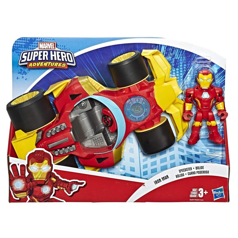 Marvel Super Hero Adventures Iron Man Speedster view 2