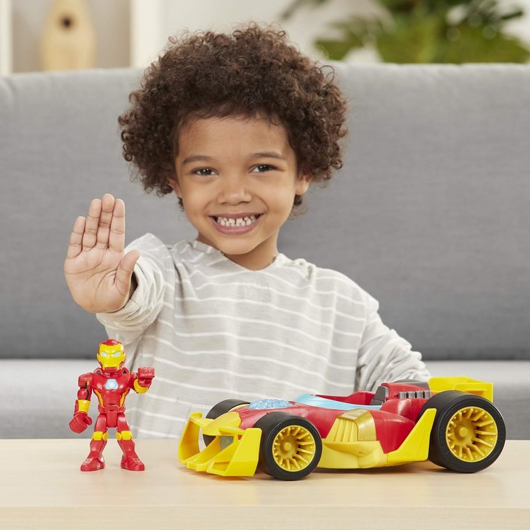 Marvel Super Hero Adventures Iron Man Speedster view 4