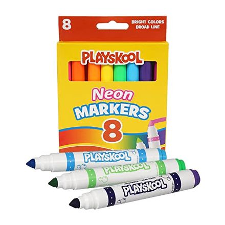 Neon Markers 8 Count