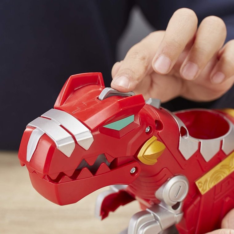 Power Rangers Red Ranger & T-Rex Zord view 5