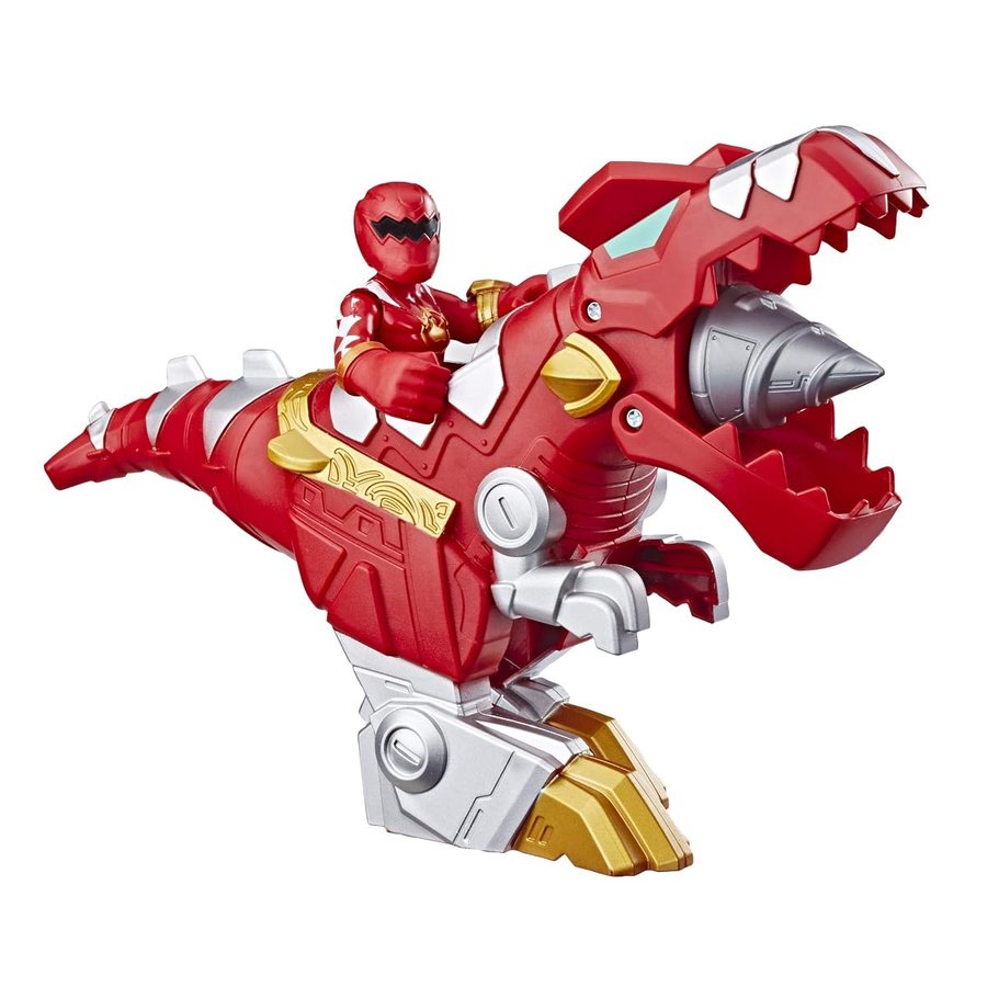 Power Rangers Red Ranger & T-Rex Zord