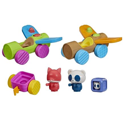 Roll and Go Critters Vehicle Toys for Toddlers