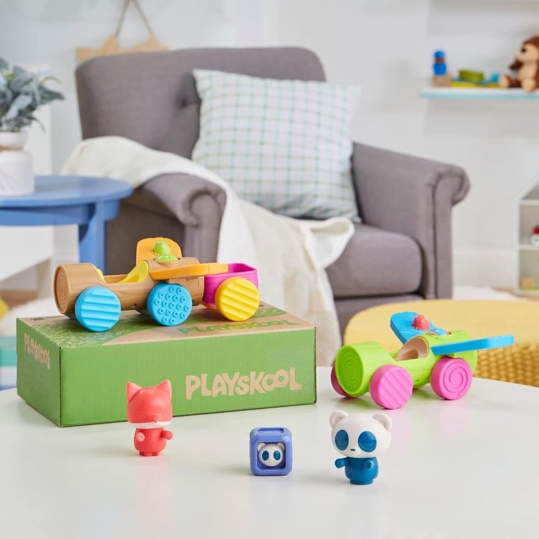 Roll and Go Critters Vehicle Toys for Toddlers view 2