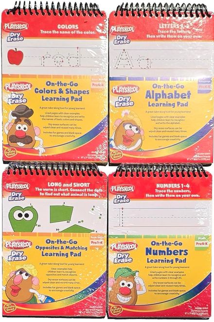 Set of 3 Dry Erase On-The-Go Numbers(1-20) Learning Pad