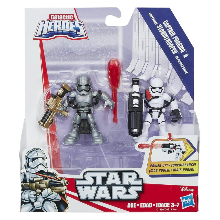 Star Wars Galactic Heroes Captain Phasma and First Order view 2