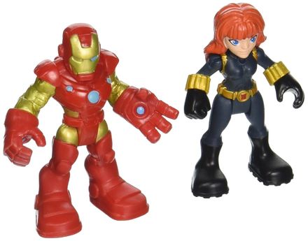 Super Hero Adventures Iron Man & Marvels Black Widow
