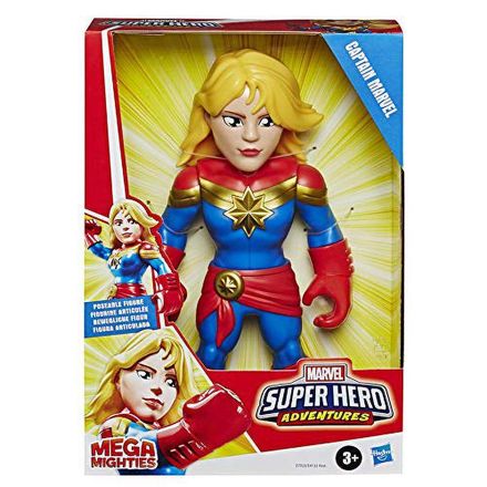 Super Hero Adventures Mega Mighties Marvel Captain Marvel