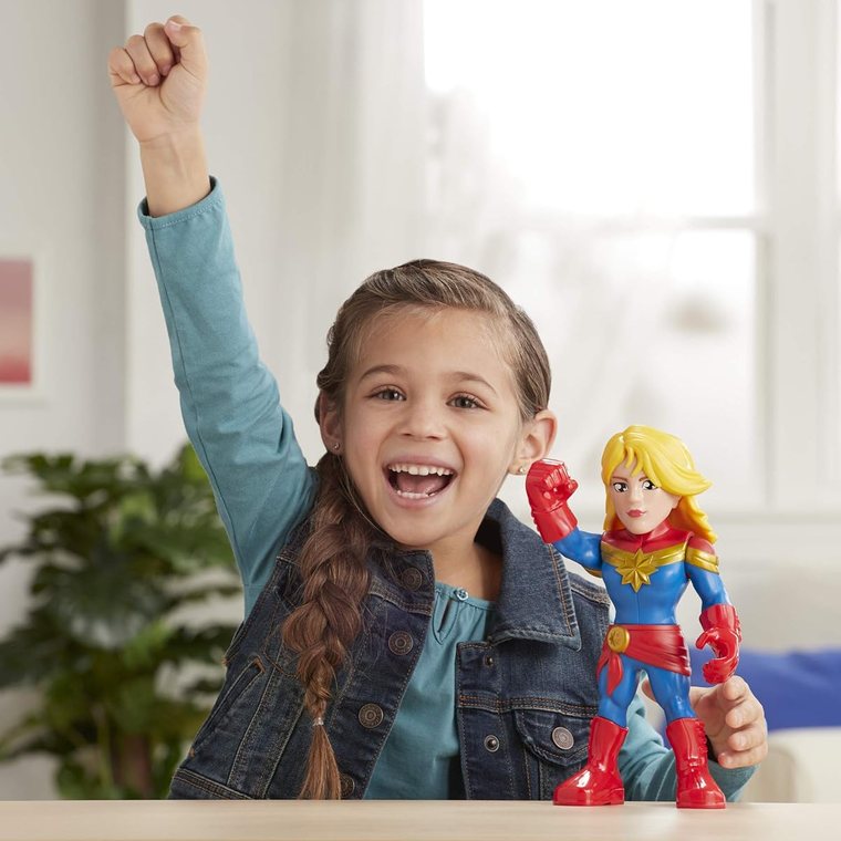 Super Hero Adventures Mega Mighties Marvel Captain Marvel view 3