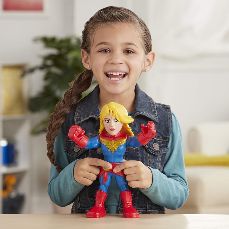 Super Hero Adventures Mega Mighties Marvel Captain Marvel view 5