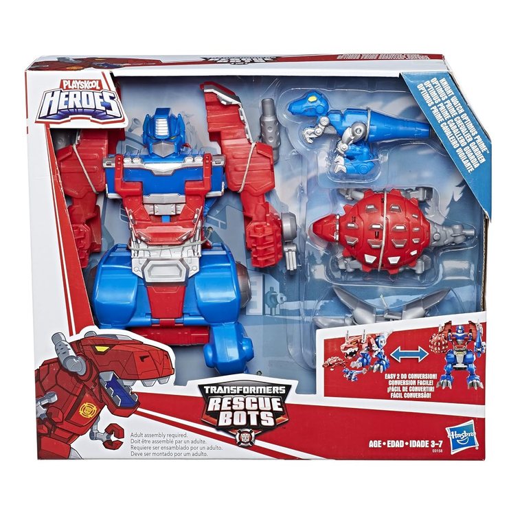 Transformers Rescue Bots Knight Watch Optimus Prime view 2