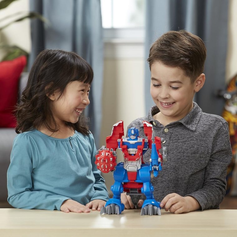 Transformers Rescue Bots Knight Watch Optimus Prime view 4